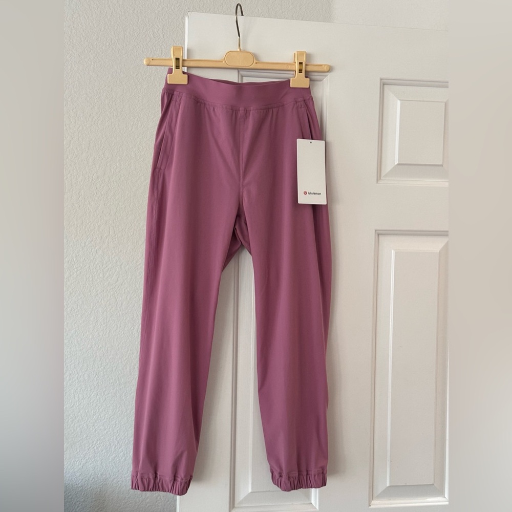 Lululemon Adapted State HR Cropped Jogger, Purple, Size 2, New With Tags